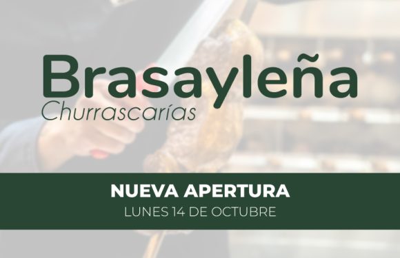 Brasayleña llega hoy 14 de octubre a Nevada Shopping